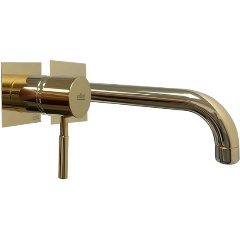 Изображение товара Смеситель для раковины Webert Rimini RI830605010 золото современный дизайн