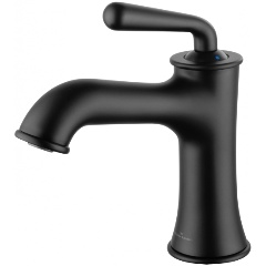 Изображение товара Современный смеситель для раковины Wonzon & Woghand STEAM черный матовый