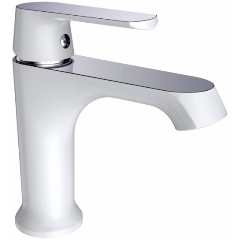 Изображение товара Смеситель для умывальника 35к HB10804 HAIBA белый/хром