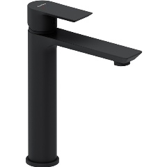 Изображение товара Смеситель для раковины Damixa Apollo черный латунь рычажное управление