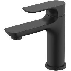 Изображение товара Смеситель для умывальника Raglo R03.10.06 латунь черный рычажное управление