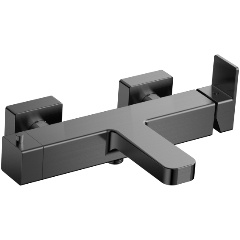 Изображение товара Смеситель для ванны AQUAme AQM6812GM Savona латунь рычажное управление