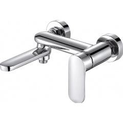 Изображение товара Смеситель для ванны Bravat Opal F6125183CP-01-RUS c коротким изливом