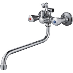 Изображение товара Смеситель для ванны D-Lin D146824 хром традиционный и поворотный