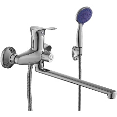 Изображение товара Смеситель для ванны FASHUN A2228 хром с душевым гарнитуром