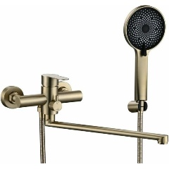 Изображение товара Смеситель для ванны Fmark FS8225C, матовое золото