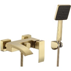 Изображение товара Смеситель для ванны Fmark FS8624C, матовое золото