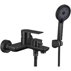 Изображение товара Смеситель для ванны Fmark FS8803H, черный