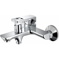 Изображение товара Смеситель для ванны HAIBA HB60176 латунь хром с душевым гарнитуром