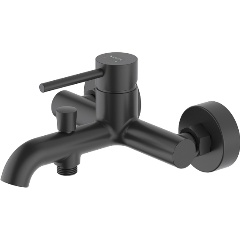 Изображение товара Смеситель для ванны и душа AQUATEK AQ1340MB ЕВРОПА, матовый черный