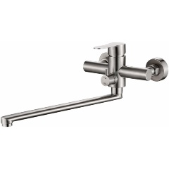 Изображение товара Смеситель для ванны и душа Haiba HB22801 нержавеющая сталь с керамическим картриджем