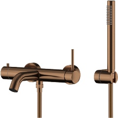 Изображение товара Смеситель для ванны Knotlor SS-23/RB, бронза