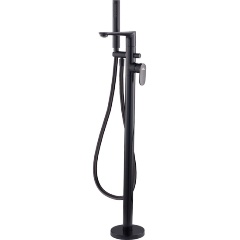 Изображение товара Смеситель для ванны напольный FASHUN A3085-7, чёрный