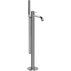 Изображение товара Смеситель для ванны напольный Raiber RP-010, хром