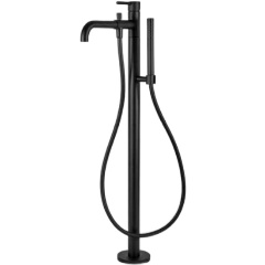 Изображение товара Смеситель для ванны напольный Webert Elio EL851101560, черный