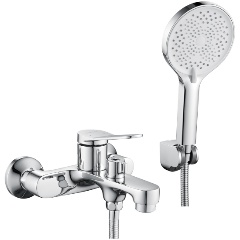 Изображение товара Смеситель для ванны Shevanik S6202 хром 19 см рычажное управление