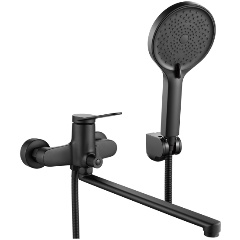 Изображение товара Смеситель для ванны Shevanik S6222H, черный