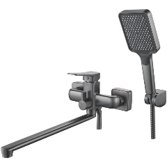 Изображение товара Смеситель для ванны Shevanik S9922T, оружейная сталь