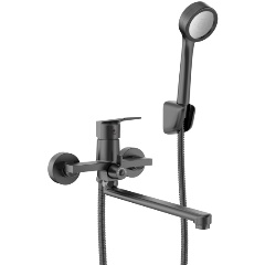 Изображение товара Смеситель для ванны TOKITO AMA черный (TOK-AMA-1015BL)