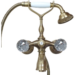 Изображение товара Смеситель для ванны Webert Karenina KA720201065, бронза