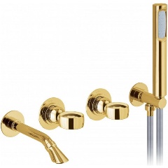 Изображение товара Смеситель для ванны Webert Opera OA860312010, золото