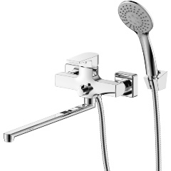 Изображение товара Современный смеситель для ванны WesnaArt BRIZ BRI20-320 хром