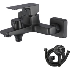 Изображение товара Смеситель для ванны WesnaArt NARCIS NAR06-310BL-25201, черный