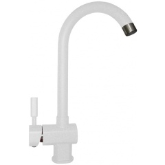 Изображение товара Смеситель для кухонной мойки Dr.Gans DG-04 белый 360 градусов вращения