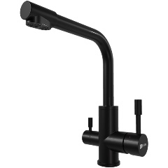 Изображение товара Смеситель для кухни Lemark Expert с подключением к фильтру с питьевой водой (LM5061BL)