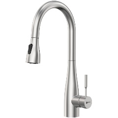 Изображение товара Смеситель для кухни Lemark Expert с выдвижным поворотным изливом (LM5084S)