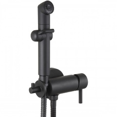 Изображение товара Смеситель для биде Lemark Solo LM7166BL с гигиеническим душем, встраиваемый