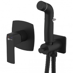 Изображение товара Смеситель для биде Lemark Ursus LM7219BL с гигиеническим душем, встраиваемый