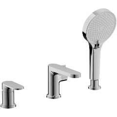 Изображение товара Смеситель на борт ванны BELZ B66713, хром