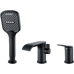 Изображение товара Смеситель на борт ванны Shevanik S4112H, черный