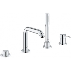 Изображение товара Смеситель на борт ванны Grohe Essence New (19578001), на 4 отверстия