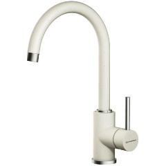 Изображение товара Смеситель Omoikiri Shinagawa-PA 4994157 /латунь/гранит/пастила