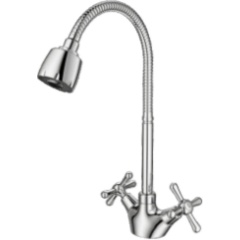 Изображение товара Смеситель для кухни Prohanss P10.43 вентильный гибкий излив, хром