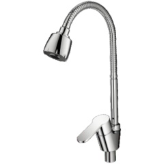 Изображение товара Смеситель для кухни Prohanss P64.47 высокий гибкий излив, хром