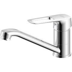 Изображение товара Смеситель для раковины Rossinka RS46-22 с поворотным изливом