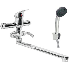 Изображение товара Смеситель Славен для ванны универсальный одноручный Прораб (СЛ-ОД-П32)