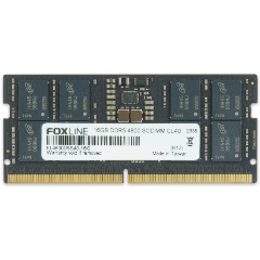 Изображение товара Оперативная память SO-DIMM Foxline 16GB DDR5-4800 (FL4800D5S40-16G)