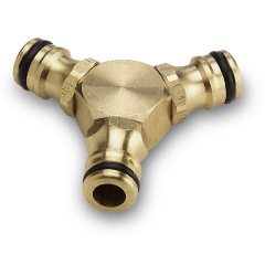 Изображение товара Соединитель для шланга латунный Karcher трехсторонний (2.645-101.0)