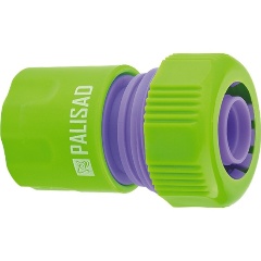 Изображение товара Соединитель пластмассовый Palisad, быстросъемный для шланга 3/4 66160