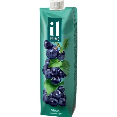 Изображение товара Виноградный сок IL Primo осветленный 1 л натуральный напиток