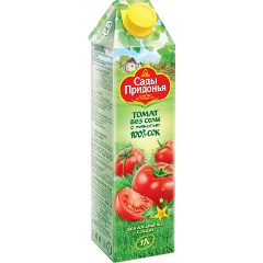 Изображение товара Сок Сады Придонья томатный восстановленный 1 л