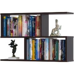 Изображение товара Настенная полка ПК-2 Венге удобное хранение книг и предметов интерьера