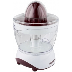 Изображение товара Соковыжималка Scarlett SC-JE50C06 цитрусовая, белый/коричневый
