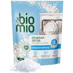 Изображение товара Соль для посудомоечных машин BIOMIO BIO-SALT 1 кг - предотвращает накипь и продлевает срок службы т