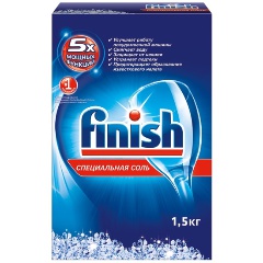 Соль для посудомоечных машин FINISH 1,5 кг