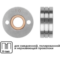 Изображение товара Ролик подающий SOLARIS ф 30/10 мм для твердых металлов